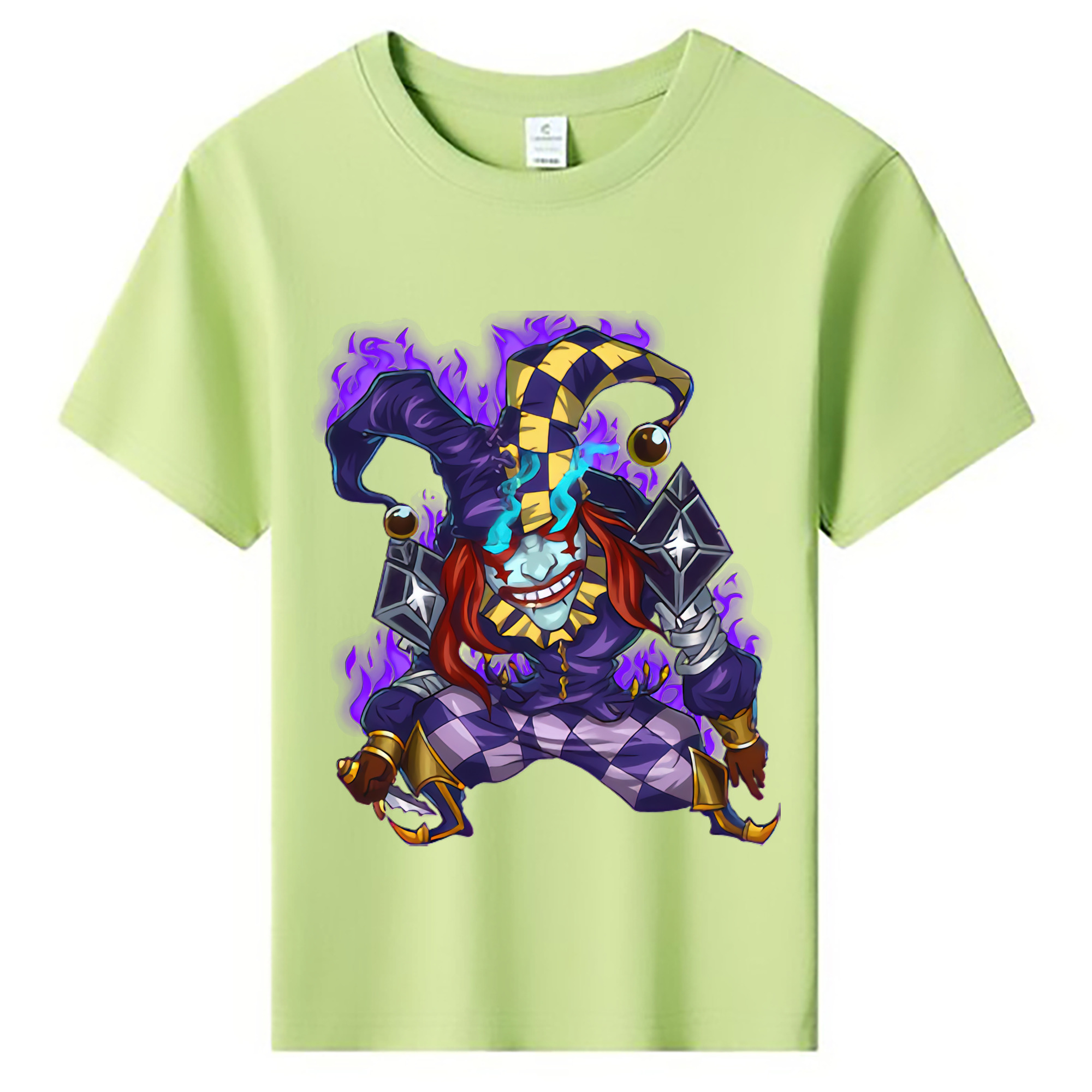 （画像用） リーグ・オブ・レジェンド League of Legends LOL 綿100％キッズTシャツ（フロントプリント）
